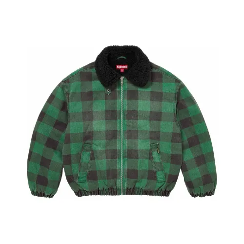 Supreme FW25 WEEK7 Куртка-бомбер с подкладкой из искусственного меха унисекс