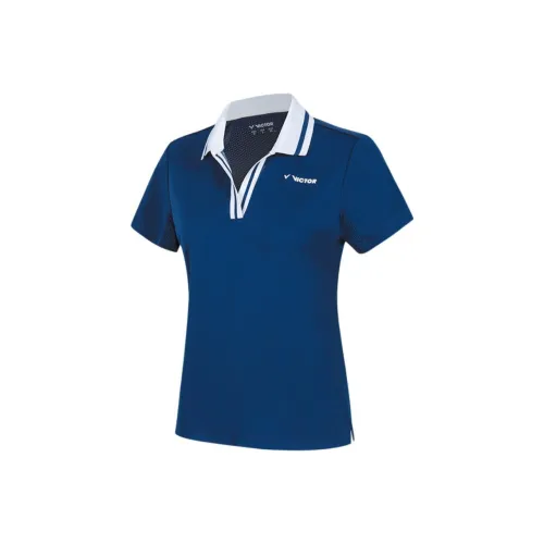 Victor Глубокий Синий Женская Поло