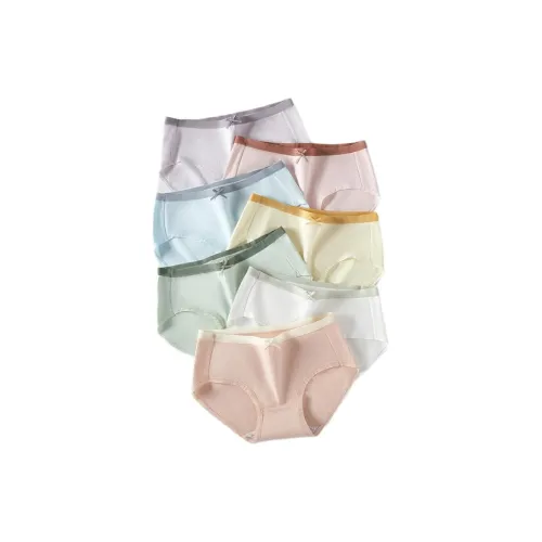 Удобные и освежающие трусики-бикини женские упаковка из 7 штук