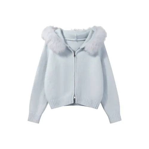 JOSR Светло-синий Женский Трикотаж