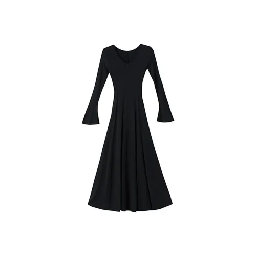 Incolore Длинное платье с длинными рукавами женское