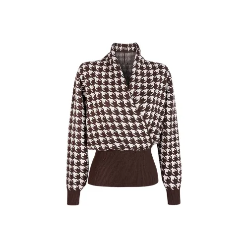 Tang Xi Удобный Мягкий Пуловер из овечьей шерсти Трикотаж Женские