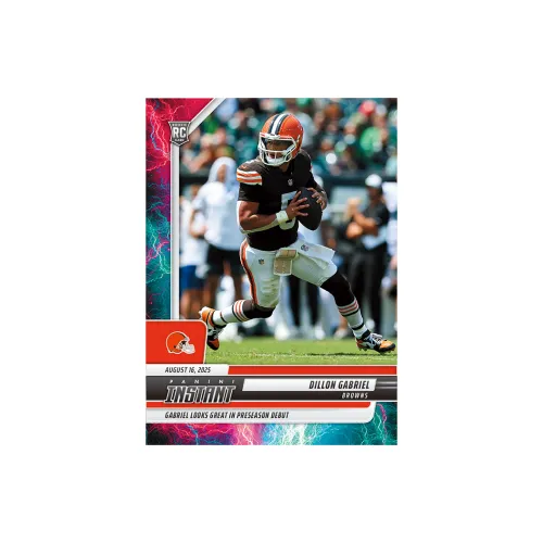 PANINI 2025 Football Регби NFL Instant Dillon GABRIEL Lightning Спортивные карты 1 шт