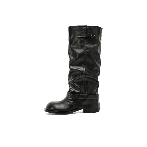 EBLAN Женские высокие сапоги до колена