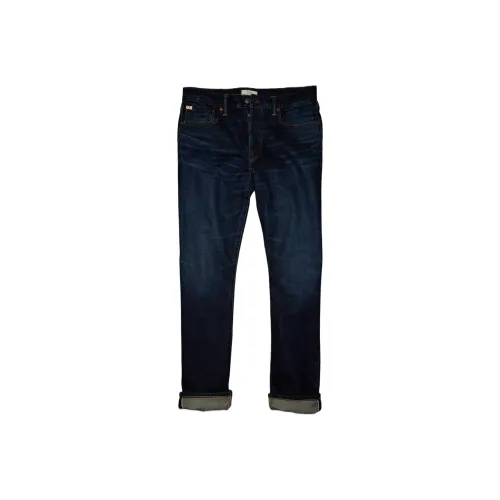 AMERICAN EAGLE Выстиранные синие унисекс джинсы