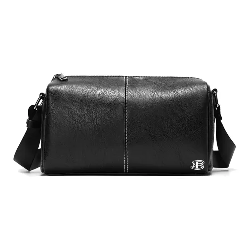 BEN SHERMAN ПУ (полиуретан) Сумка через плечо Сумка на плечо Стандартная Унисекс Черный Коричневый