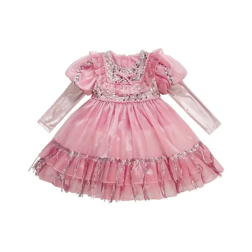 SUPEREDGE Модный Удобный Комплект Платье Принцессы с Юбкой Весенний Осенний