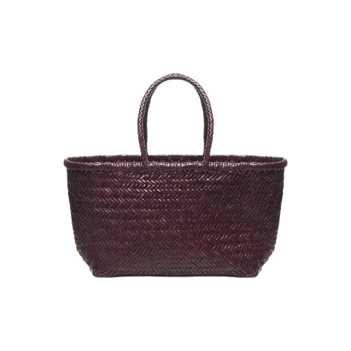 Dragon Diffusion Телячья кожа Корзинка-сумка Сумка Обычный Женский Фиолетовый Сливовый Цвет