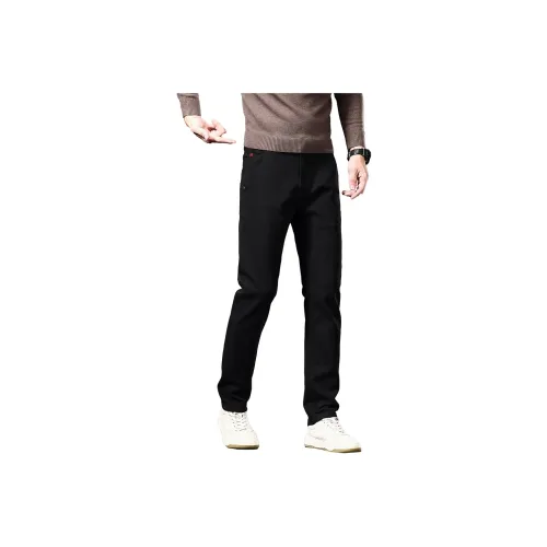 ZENGZHI Джинсы Облегающий крой Прямой крой Унисекс