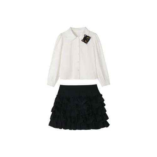 YUANYUAN GIRL Двухкомпонентный комплект для детей с юбкой