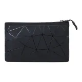 Доска для наращивания ногтей, полиуретан (ПУ), стильный кейс для документов, макияжная сумка, черный, 1 штука