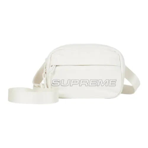 Supreme Нейлоновые сумки через плечо мини Женские Белые