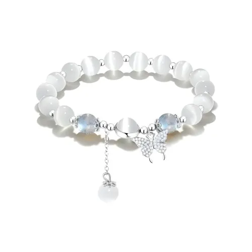 The Years Are Quiet Цветное стекло Нефритовые браслеты Женские