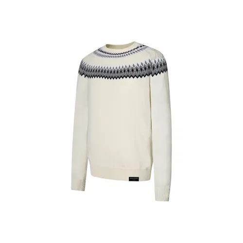 MOO TONAL Белый Fair Island Унисекс Трикотаж