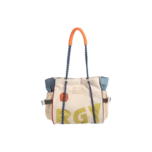 Parker Bear Нейлоновая сумка-тоут сумка для покупок сумка через плечо женская бежевая