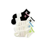 5 пар (Черный, Черный, Розовый, Белый, Белый, Синий, Белый, Зеленый) F54