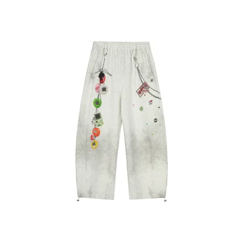 TREND ST Белый Унисекс Повседневные Штаны