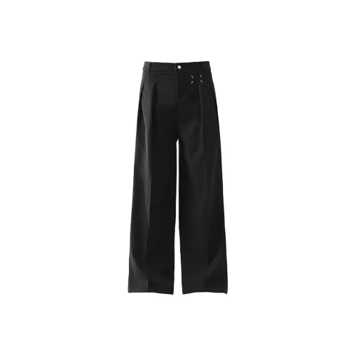 LESS BEARS Черные Унисекс Повседневные Штаны