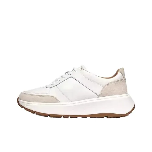 FITFLOP Износостойкий Дышащий Низкий Топ Повседневная Обувь Женская Белая