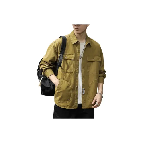 QIANJINNIU Мужские Джинсовые Куртки