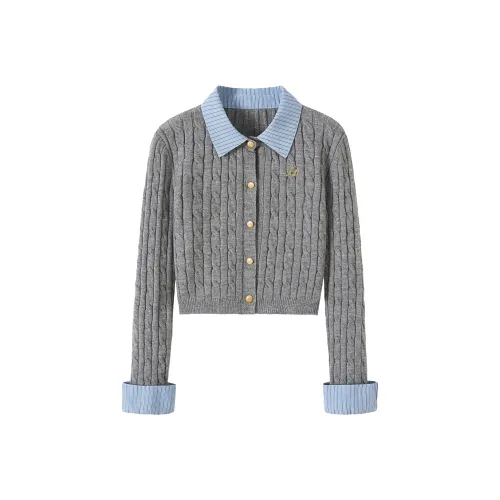 TOUCH Светло-серый Женский Трикотаж