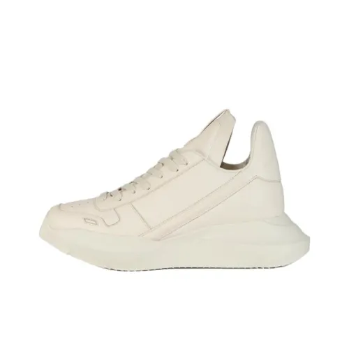 Rick Owens RO Geth Low Топ Повседневная обувь Женская Белая