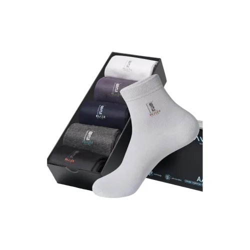 MAXDAVID 1223 Смешанный цвет 5 пар Мужские носки MID до икры