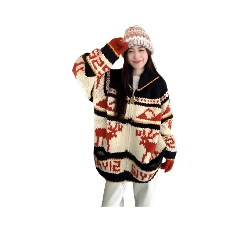 REMOULD Рождество Олень Женская Трикотажная