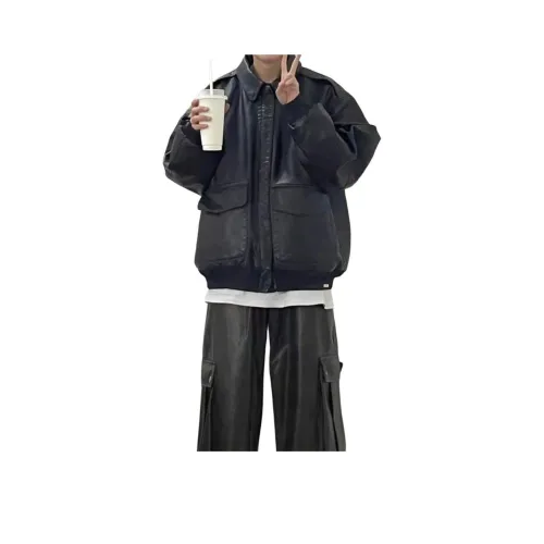 Nordic Raiders Кожа Куртка Унисекс