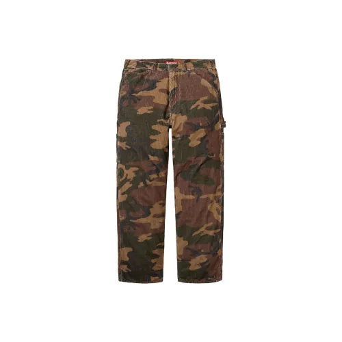 Supreme FW25 Wide Wale Corduroy PAINTER Pants Casual Pants Unisex Supreme FW25 Широкий Вельвет PAINTER Брюки Повседневные Брюки Унисекс