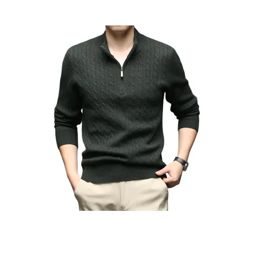 H YXIANG Кашемир Свитер Мужской