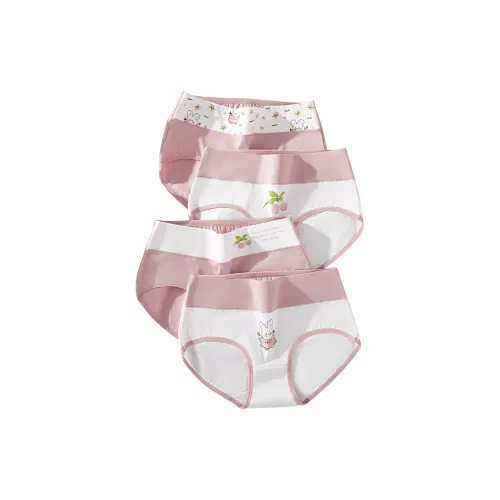 Удобные и освежающие трусики-бикини женские упаковка из 4 штук