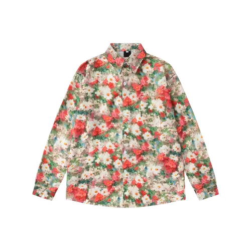 51XXHA Монохромный Унисекс Рубашки