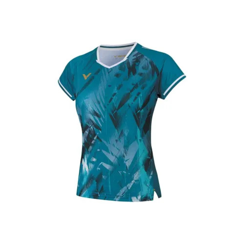 Victor Boxwood Зеленые Женские T-рубашки