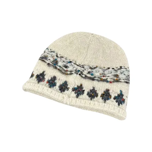 IOTS Тонкий Face Fashion Vintage Versatile Beanies Women's
