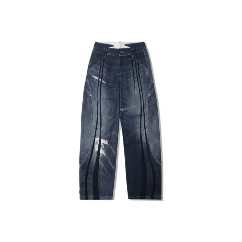 Подкладка Повседневные Брюки Женские Цвет Комбо