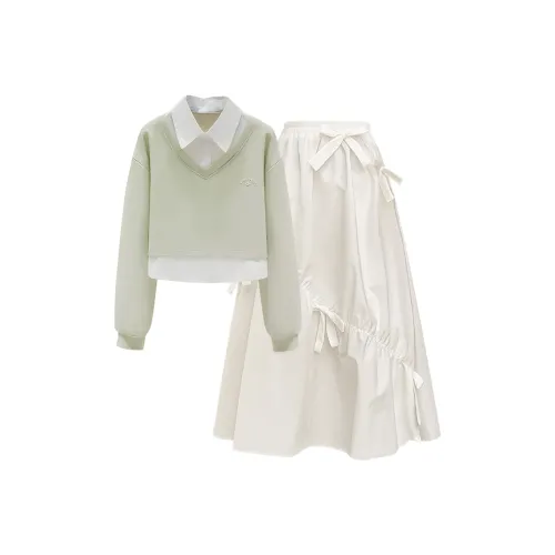 Комплект с юбкой Cotton Shopping для женщин