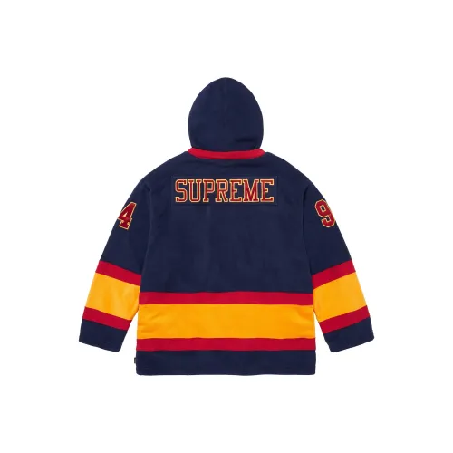Supreme POLARTEC Collaboration FW25 Polartec® С капюшоном Хоккейные Джерси Хоккей Одежда Унисекс