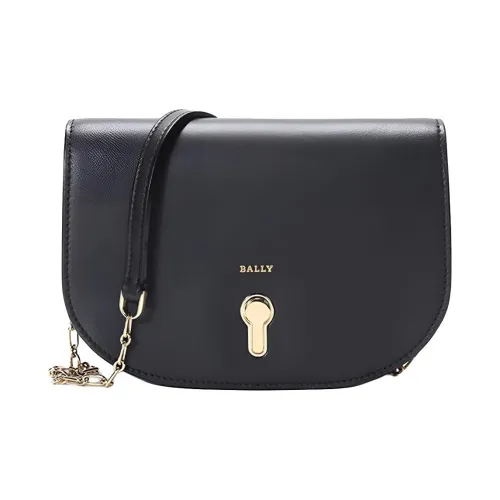 BALLY Кожа Сумка через плечо Сумка на плечо Мини Женская Черная