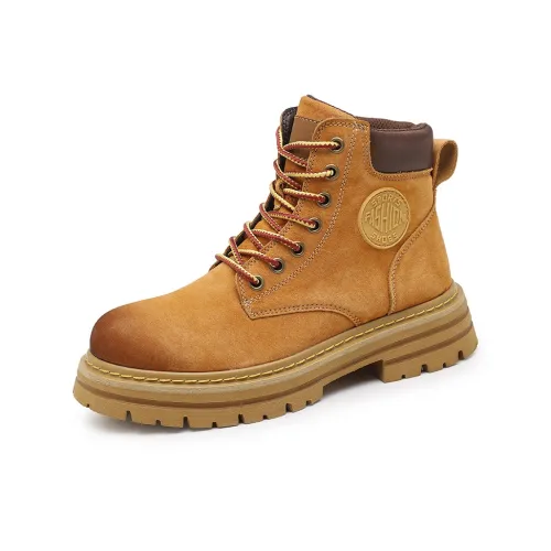 PEHL Колено Высокая ботинка Martin Унисекс