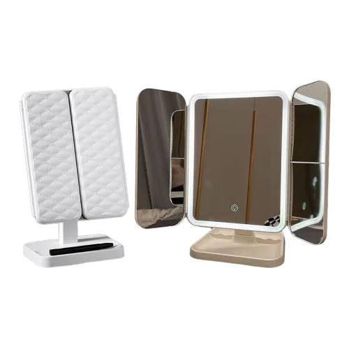 MITIANTU LED Трехцветный Зеркало для макияжа складное для стола дизайн