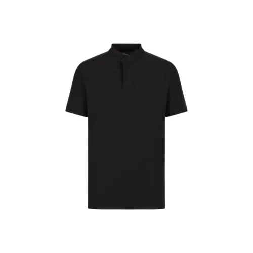 EMPORIO ARMANI SS23 Поло Мужское Черное
