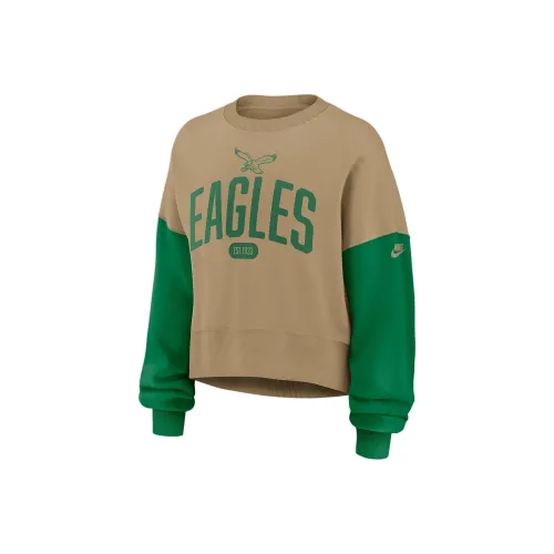 Nike Clothing Коричневый Женский Свитшот