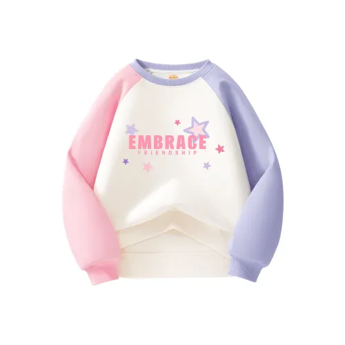 BALENO JUNIOR Бежевый Розовый и Фиолетовый Детские Свитшоты