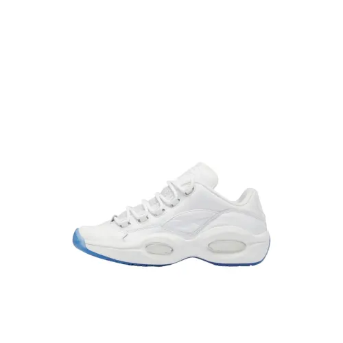 Reebok Question Low Топ Детские Баскетбольные Кроссовки Белый Унисекс