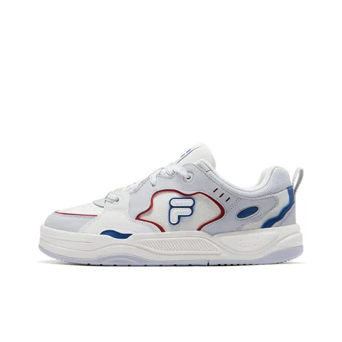 FILA FUSION BANK II Cool 2DX Low Топ Скейтборд Кроссовки Мужские Snow Лунный Каменный Серый