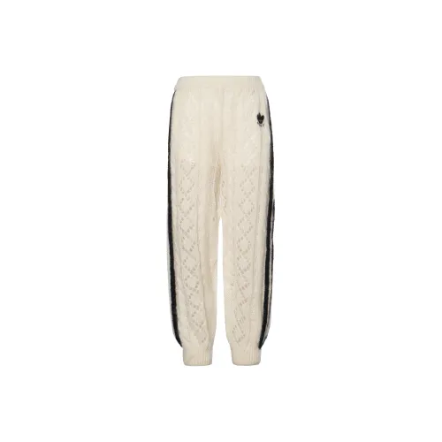 GUCCI X ADIDAS Collaboration Белые Женские Повседневные Брюки