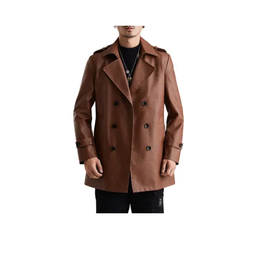 ERQD Унисекс Кожаные куртки