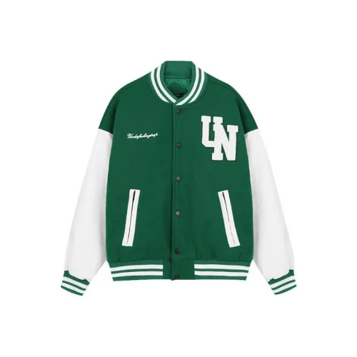 QEWBG Зеленый Унисекс Куртки