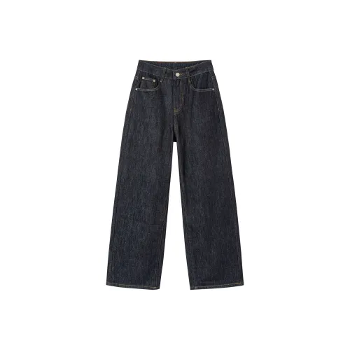 SFNT Denim Straight-Cut Pants Unisex SFNT Деним Прямой крой Брюки Унисекс
